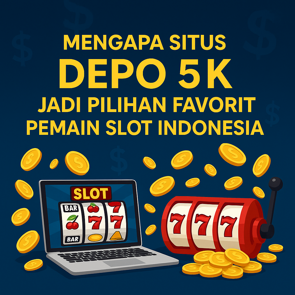 Mengapa Situs Depo 5K Jadi Pilihan Favorit Pemain Slot Indonesia