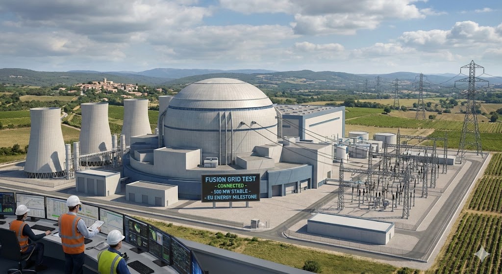 Pembangkit Listrik Fusi Nuklir Pertama Masuki Tahap Uji Coba Jaringan (Grid) di Eropa